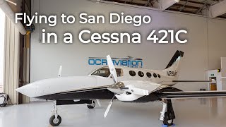 #58 Very Clean Cessna 421C with Upgraded Avionics  Paint  Interior
