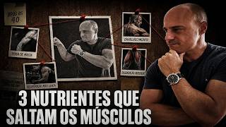 SECRET REVEALED: How to BUILD MUSCLE After 40 with 3 POWERFUL Nutrients || Dr. Moacir Rosa