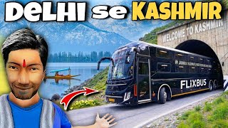 BUS SIMULATOR INDONESIA 🏔️😍 Delhi To Jammu & Kashmir Full Story!!  screenshot 4