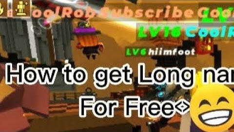 How to Get A Long Name In Blockman Go Garena-(NoClickbait) |Ignore the sus msg|•.•