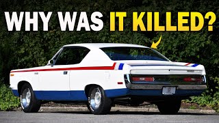 Why Was the 1970 AMC Rebel Machine Killed Off Despite Its Incredible Power?