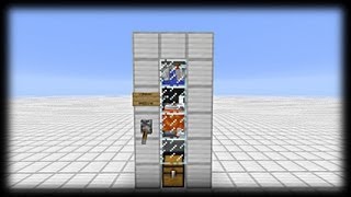 Compact&Relieable Chickenfarm for Minecraft 1.6.2! (3x4x6)