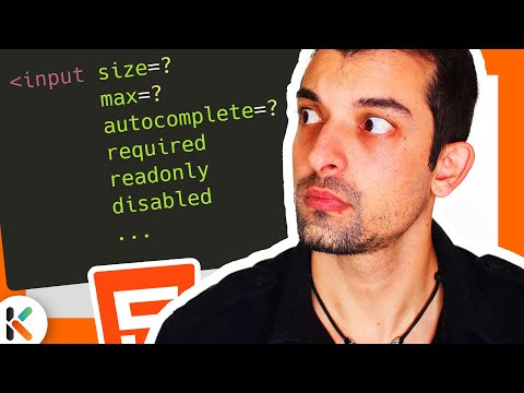 Video: ¿Cuáles son los atributos de formulario en HTML?