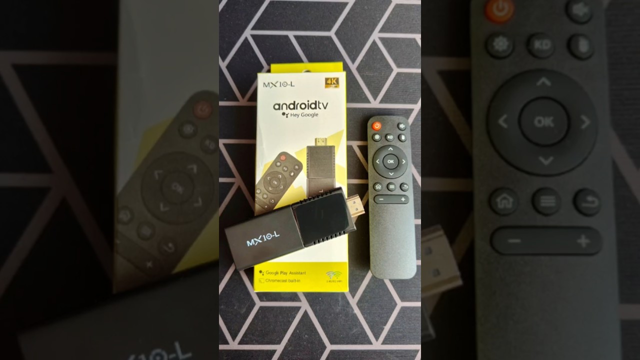 Смарт ТВ Стик MX10-L Android 14 TV Stick 4/64GB, сделай любой телевизор - Smart TV 4K Ultra HD