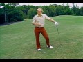 Jack Nicklaus teaches on uphill lie - Golf My Way