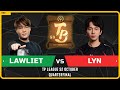 WC3 - [NE] LawLiet vs Lyn [ORC] - Quarterfinal - TP League S2 Monthly 2