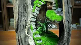 Get Ready to Be Amazed by This Driftwood Garden Makeover!