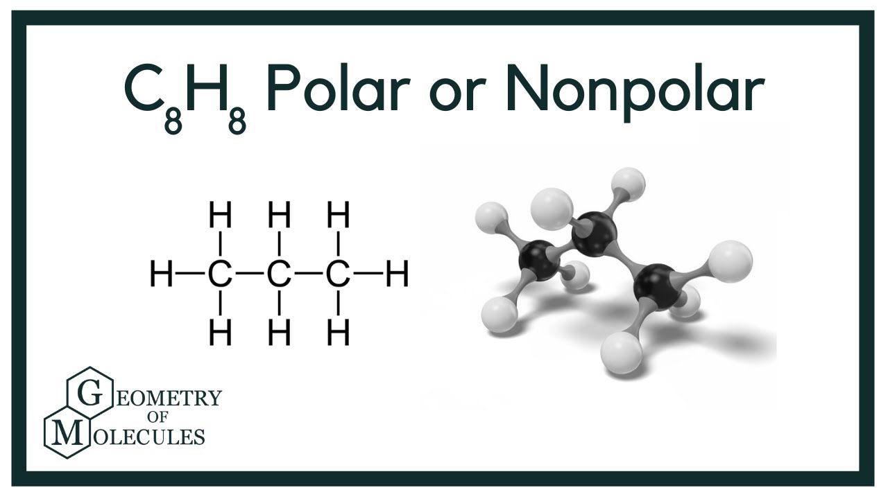polar or nonpolar, is C3H8 a polar or nonpolar molecule, polarity of ...