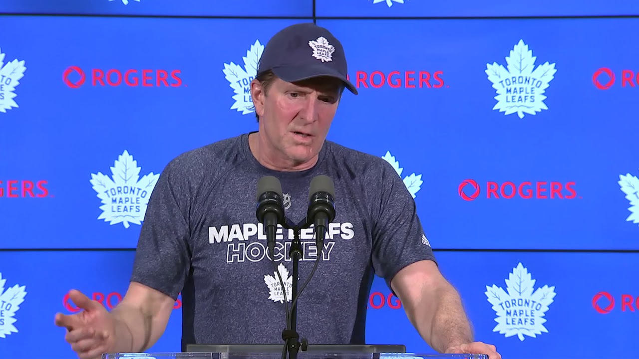 Maple Leafs Morning Skate: Mike Babcock - March 14, 2018