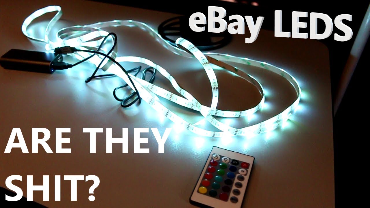 eBay LED strip lights 5v
