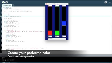 RGB serial WS2812 Processing