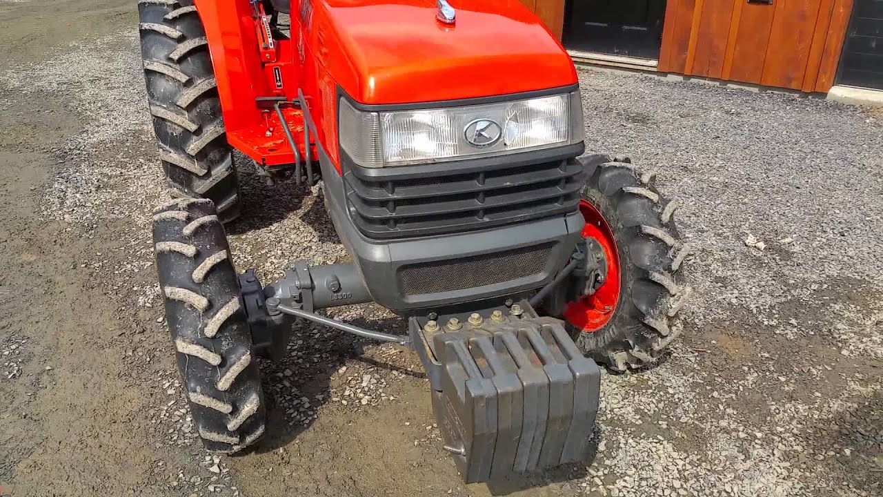 Kubota L3400 4x4 34HP Agriculture Tractor For Sale Inspection Video ...