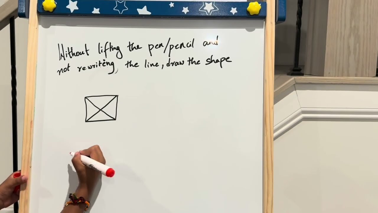 Draw This Without Lifting Your Pen – Mind-Blowing Drawing Trick!