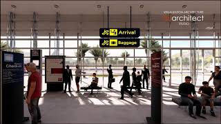 airport terminal  : animation screenshot 2