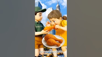 Squid Game AI Delicious Fried Chicken ASMR #squidgame #squidgame2 #ai #asmr