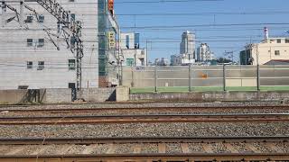 7443호 디젤기관차 부산진발 가야행 M3675 단행