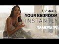 UPGRADE YOUR BEDROOM INSTANTLY | TOP 5 DESIGN TIPS | BA Studio TV