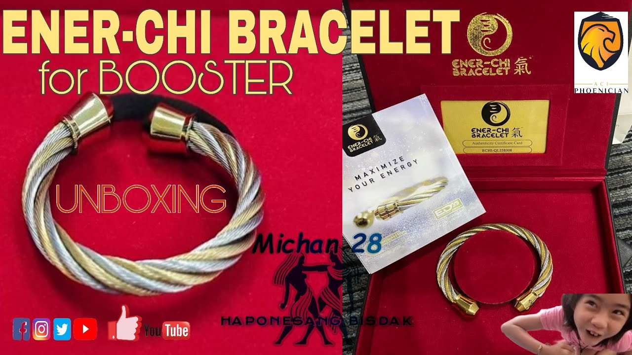 ENERCHI BRACELET UNBOXING/ANTIEMF/BOOSTER & BENEFITS YouTube