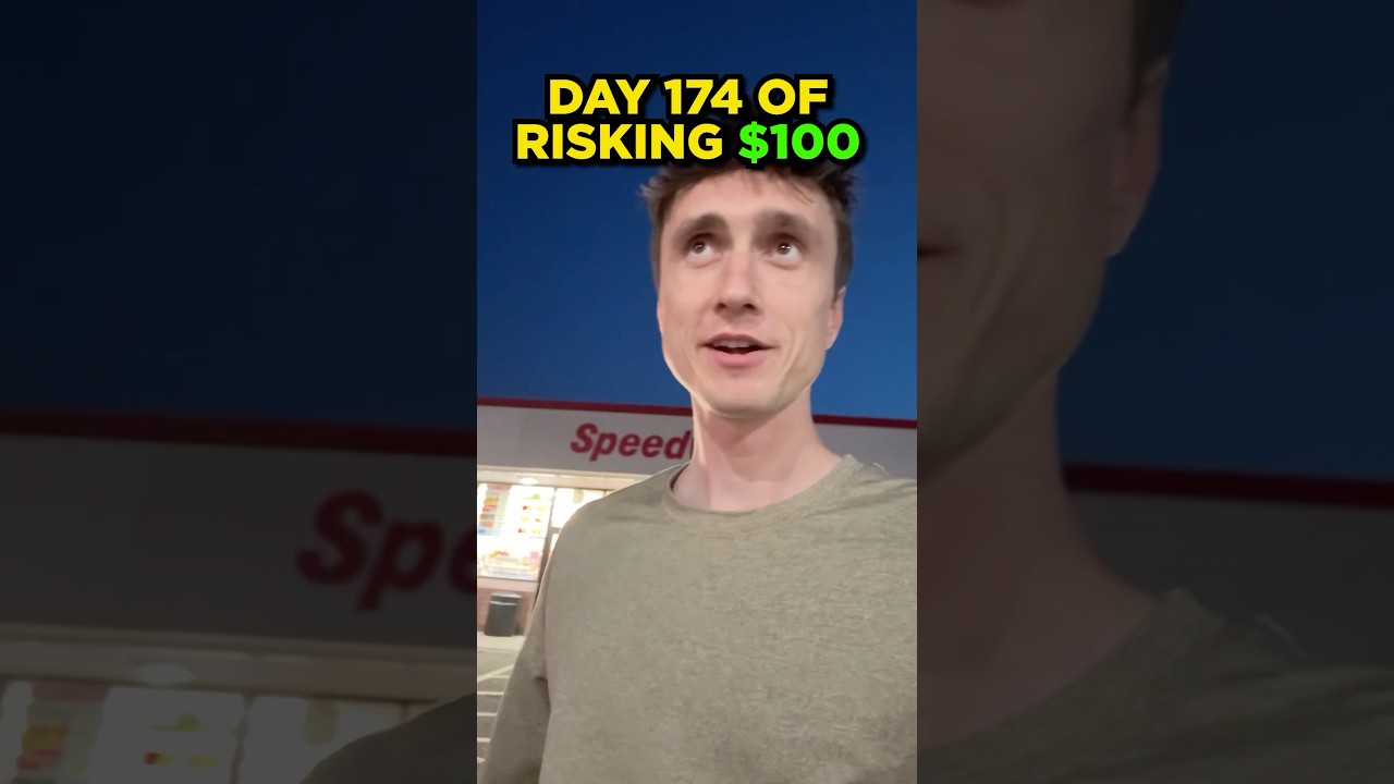 I spent $100 on scratch off tickets 