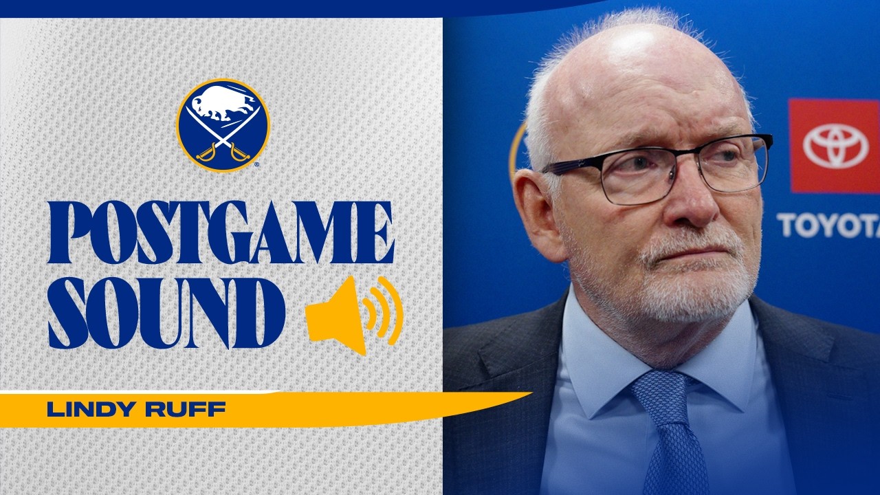 «Теперь мы стали сильнее» | Линди Рафф после победы над «Флорида Пантерз» со счетом 3:2 | «Баффал...