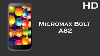 Micromax Bolt A82 available with 5.0 Inch Display 1800mAh battery, 512MB RAM, Android 4.4