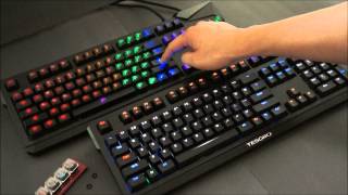 Max Keyboard Durandal G1NL Full Custom Backlit Mechanical Keyboard & O-Rings comparison