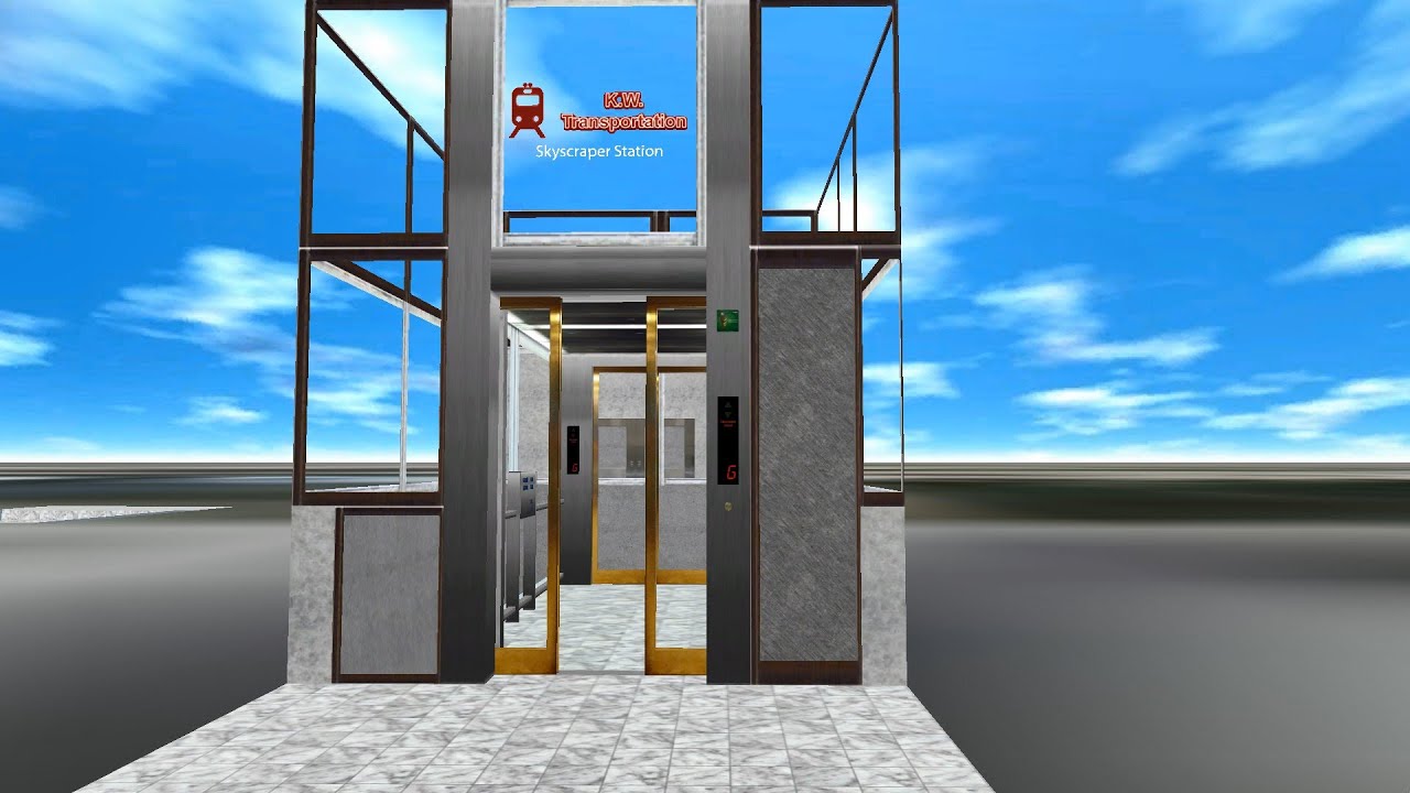 Skyscrapersim . Skyscraper Station 2022 - Glass Doors