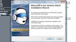 Tutorial: Ventrilo (VoIP Program)