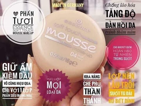 cách trang điểm với phấn tươi essence mousse tại Kemtrinam.vn