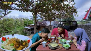 gak usah beli bikin sendiri lebih enak, membuat mie ayam spesial untuk keluarga, masak di desa