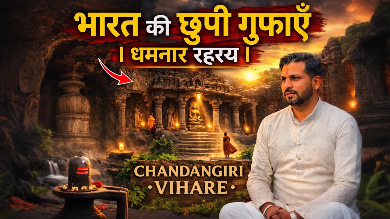 धमनार की रहस्यमयी गुफाएँ | Chandangiri Vihare | मध्य प्रदेश  का छुपा हुआ इतिहास