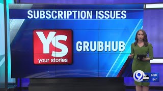 Grubhub Subscription Issues