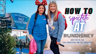 HOW TO spectate a RunDisney Race! / WDW Marathon Weekend 2022 /