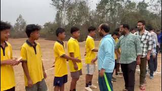 Football at school. JNV #williamnagar. 