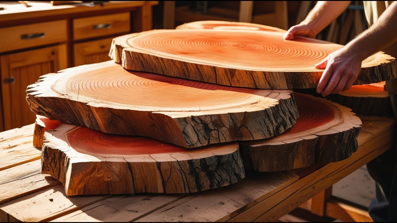 Rustic Charm Meets Modern Style: Creating a Statement Piece from a Burnt Log