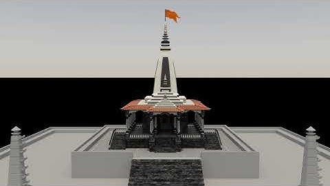 Temple  3D Modelling, Texturing & Lighting