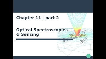 Nanophotonics & Plasmonics - Ch. 11 | Optical Spectroscopies & Sensing (2/2)