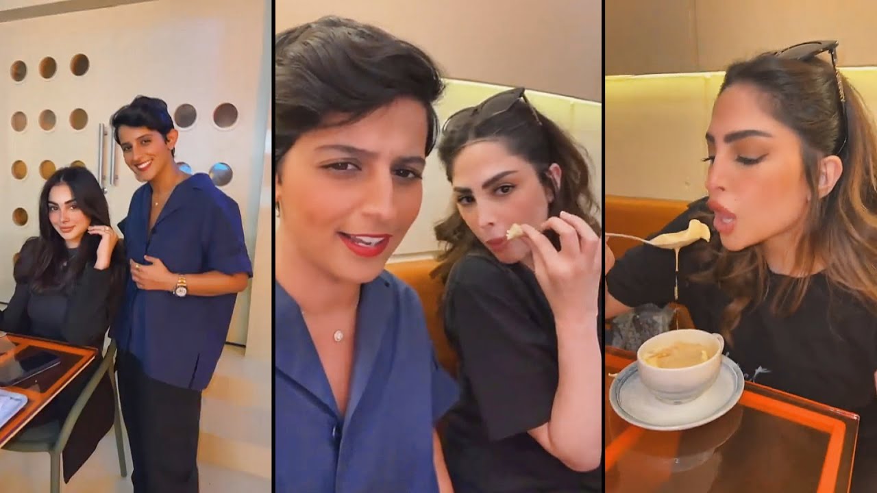 نوره العميري عازمة المشاهير وفوز الفهد لفتتاح الرسمي لمطعمها فايرد❤️