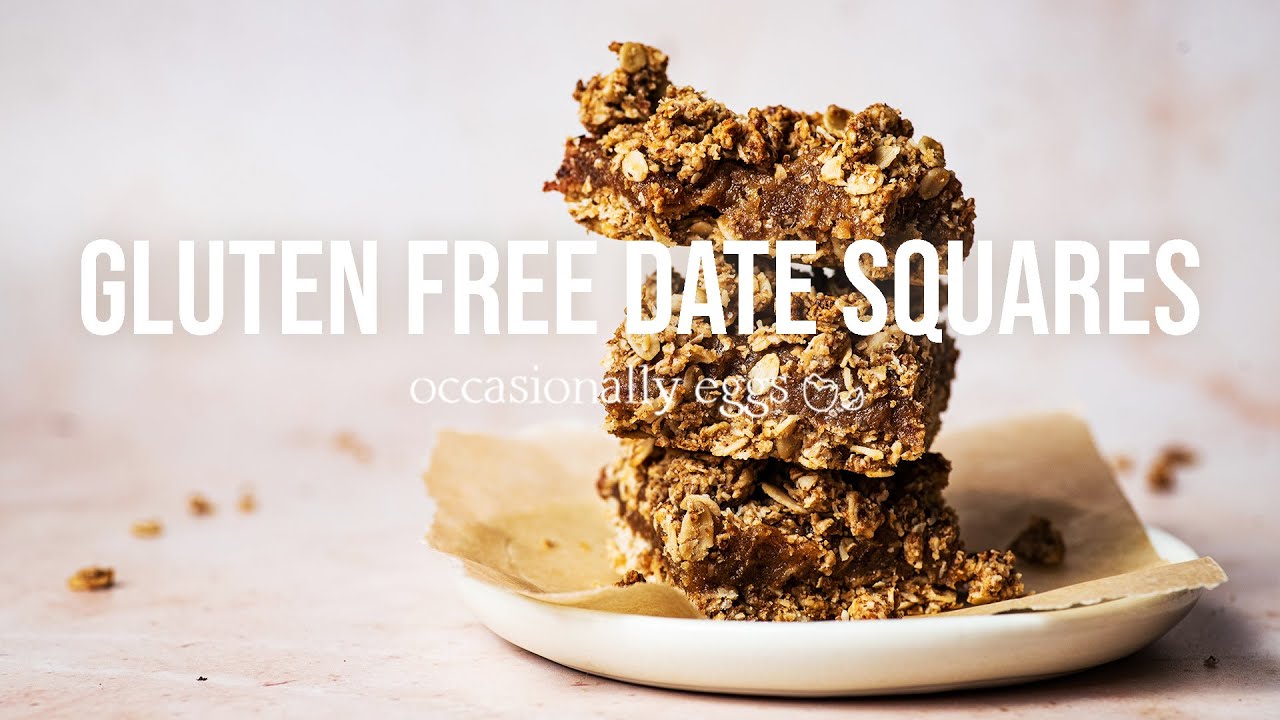 Gluten-Free Date Squares