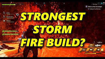 Best Storm GM3 FIRE BUILD 🔥  INFERNO ENDGAME BUILD | ANTHEM 1.1.0