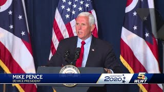 Vice President Mike Pence makes campaign stop in Cincinnati