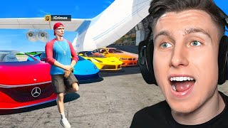 24 STUNDEN alle LUXUS AUTOS klauen in GTA 5 RP!