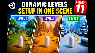 Dynamic Levels Setup (Clean & Scalable) #11 (Beginner Tutorial 2026) #gamedev #csharp