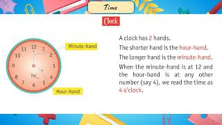 Ch 19 | Excel Mind | Math primer | UKG | Time | For children