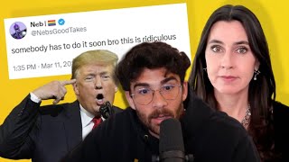 'Somebody needs to do it' | Hasanabi reacts to Taylor Lorenz