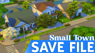 My Favorite Save File for Realism and Lore Got An Update! 🧡 | The Sims 4 Save File Review