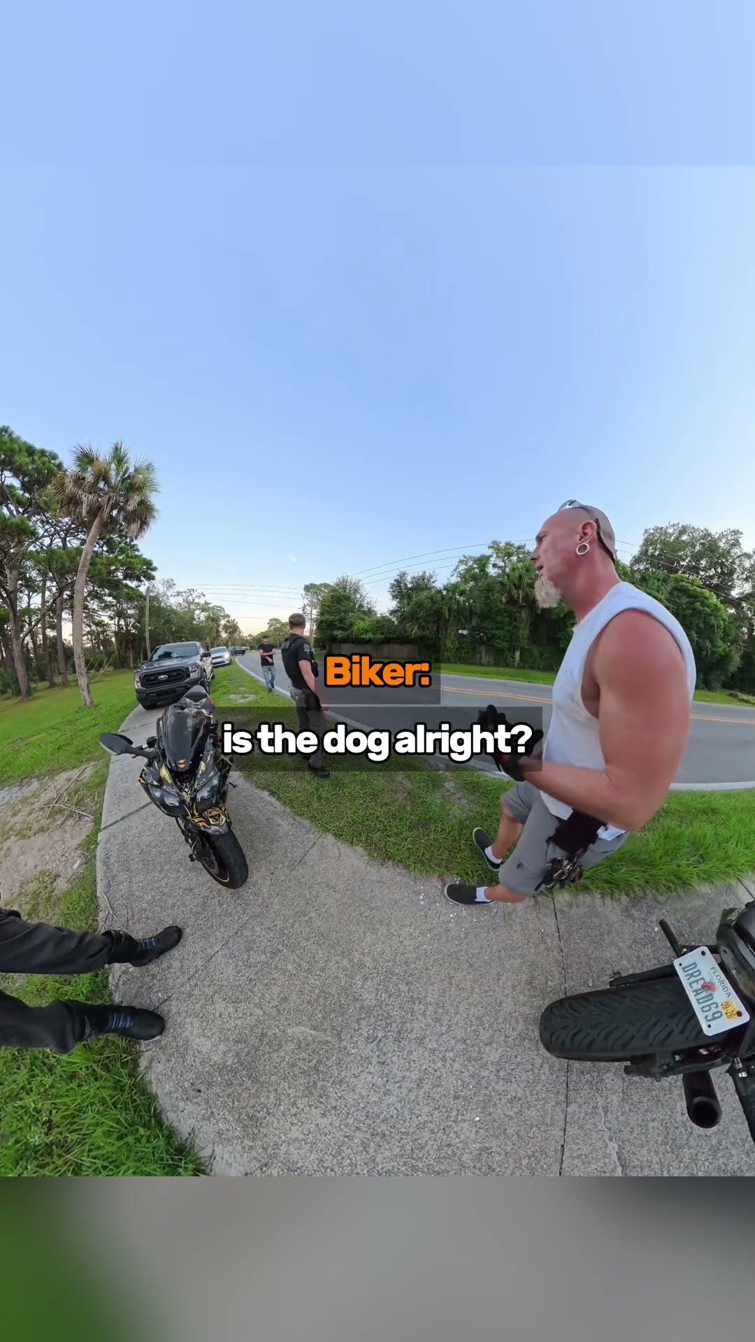 POV: A Dog Runs Straight Into His Bike💀