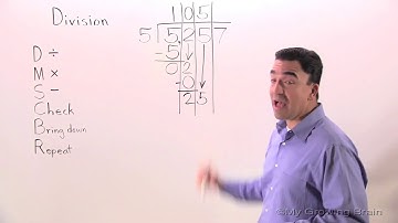 Division: 4 Digit by 1 Digit (0 in the Quotient with Remainder) / My Growing Brain