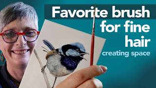Best Brush for Fine Detail & Free Workshop Coming Soon