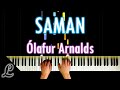 Olafur Arnalds Saman Piano Cover Tutorial